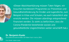 Das sagt Dr. Benjamin Kuntz vom Robert Koch-Institut zum Ampel-Koalitionsvertrag: