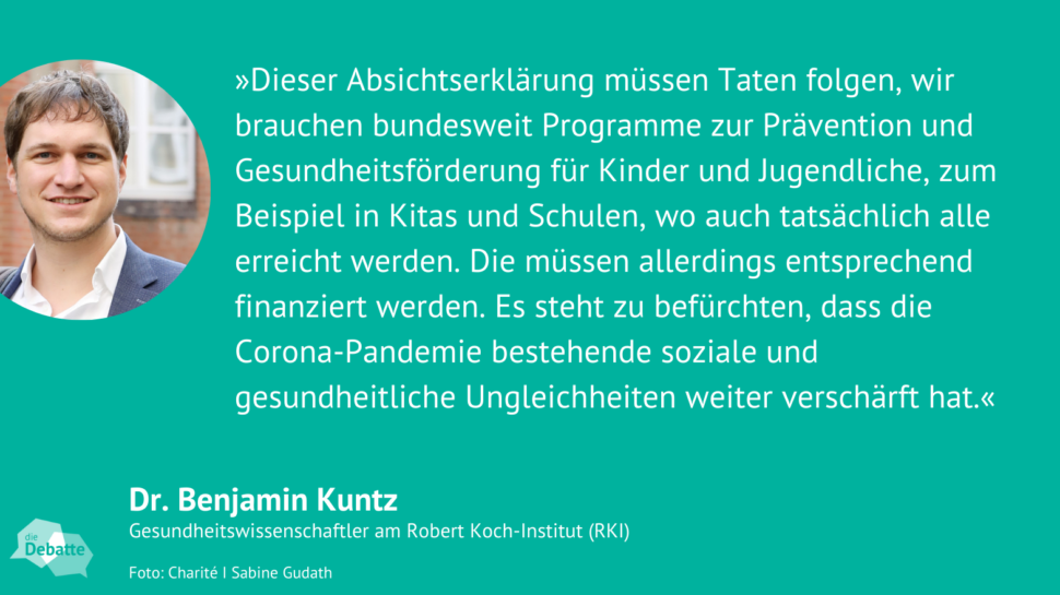 Das sagt Dr. Benjamin Kuntz vom Robert Koch-Institut zum Ampel-Koalitionsvertrag: