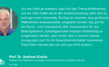 Das sagt Prof. Dr. Andreas Klocke von der Frankfurt University of Applied Sciences zum Ampel-Koalitionsvertrag: